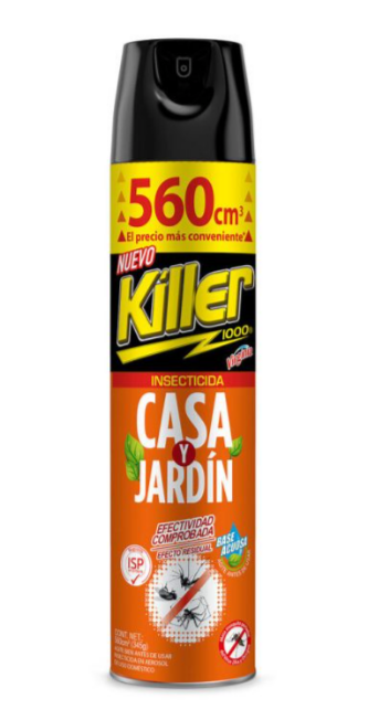 i- Insecticidas Spray Killer (Casa y Jardín ) 560 cc