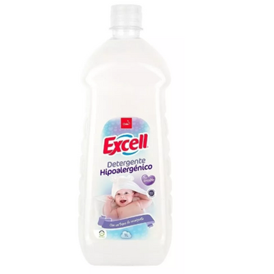 a- Detergente liquido Hipoalergénico Excell - 1 litro