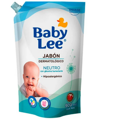 b- Jabón Líquido Baby Lee 750 ml. Neutro Hipoalergénico